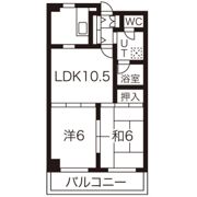第3中尾ハイツの間取り画像