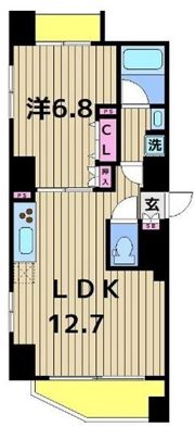HY’s梅島コンフォールの間取り画像
