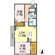 ノースラックみすずの間取り画像