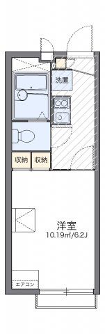 レオパレス陽光台の間取り画像