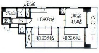 シャルム神田の間取り画像