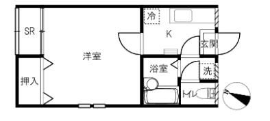 メゾンビューラ3の間取り画像