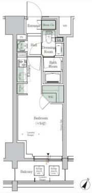 ONE ROOF RESIDENCE TAMACHIの間取り画像
