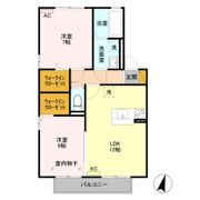 MIYABI Bの間取り画像
