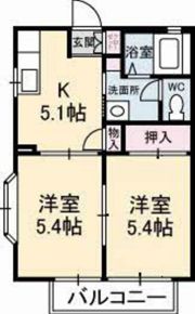 フレグランス高須の間取り画像
