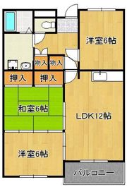 ロイヤルハイツB棟の間取り画像