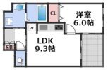 サーパス松屋町筋の間取り画像
