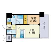 ラ・エスパシオ箱崎の間取り画像