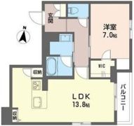 ルポメゾンあらまちの間取り画像