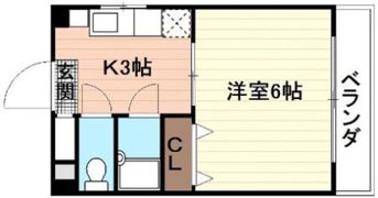 アイレスト白島九軒町の間取り画像