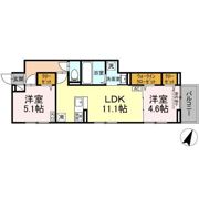 セレスティア瑞江Ⅲの間取り画像