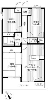ソレイユモトニの間取り画像