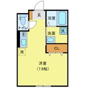 MQuarto金町Ⅱの間取り画像