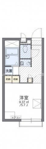 レオパレス薫峰の間取り画像