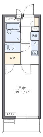 レオパレスY＆F南六郷の間取り画像