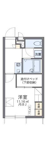 レオパレスシーガル大森の間取り画像