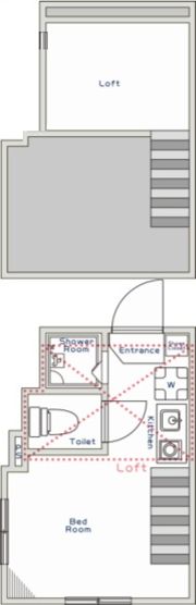BlueReef2号館の間取り画像
