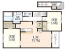 アイリスCの間取り画像