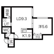 PRIME北広島の間取り画像