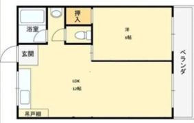 山本マンションの間取り画像
