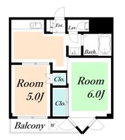トータツマンションの間取り画像
