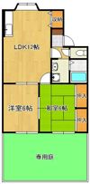 コンフォート長行の間取り画像