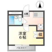 クレアンジュISIMAの間取り画像