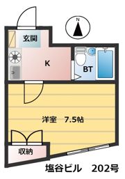 塩谷ビルの間取り画像
