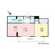 シャーメゾン桜川の間取り画像