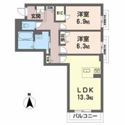 Crestieq（クレスティーク）の間取り画像