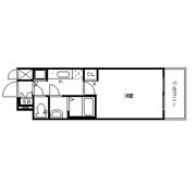 プレサンス松屋町ファステの間取り画像