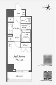 Alpha Prime東陽町の間取り画像