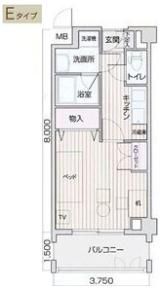 メイビル覚王山の間取り画像