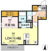 ウィング B棟の間取り画像