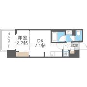 シーズンフラッツ中崎の間取り画像