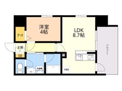 リアンシエルブルーJR香椎の間取り画像