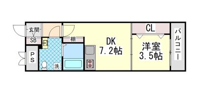 アロハ灘の間取り画像