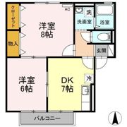 メゾン･ヴェール B棟の間取り画像