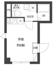 CRED門前仲町の間取り画像