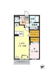 アムール上井草Nの間取り画像