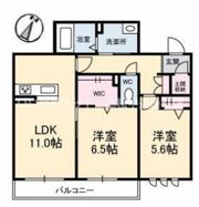 アルフラット津森町の間取り画像