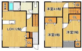 エルガンダー Fの間取り画像