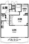 リスペランツァの間取り画像