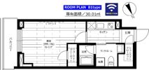 グランドコンシェルジュ六本木の間取り画像