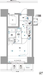 パティーナ新板橋の間取り画像