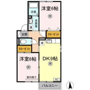 プレザント芳泉の間取り画像