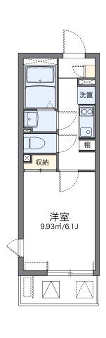 レオネクストアブリール天満の間取り画像
