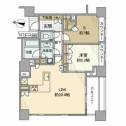 ディアナコート本郷弓町の間取り画像