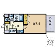 グランフォーレラグゼ箱崎宮前の間取り画像