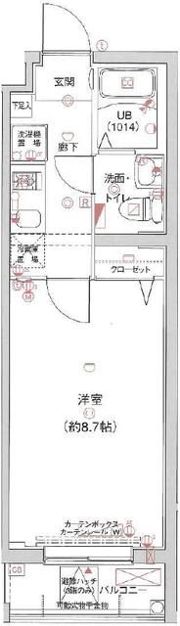 グランフォース谷在家の間取り画像
